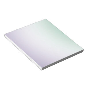 Purple White Mint Notepad
