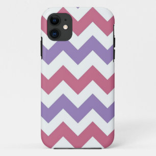 Purple White Pink Chevron Zigzap Pattern Case-Mate iPhone Case
