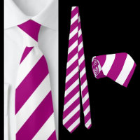 Purple White Striped Pattern