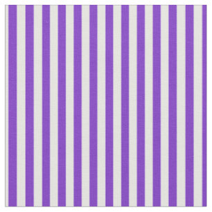 Purple & White Stripes Fabric
