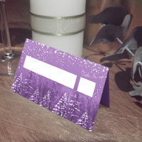 Purple white tis the season to be married escort
