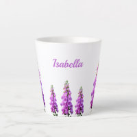 Purple white wildflowers floral pink name