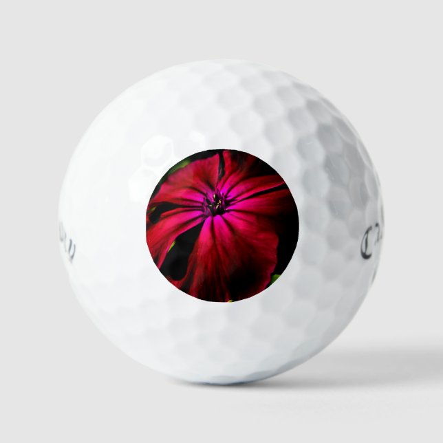 Purple Wild Flower css gbcnm Golf Balls (Front)