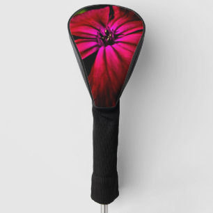 Purple Wild Flower dccn Golf Head Cover