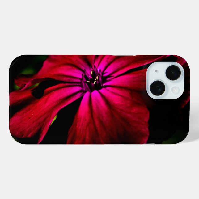 Purple Wild Flower iphcna Case-Mate iPhone Case (Back (Horizontal))