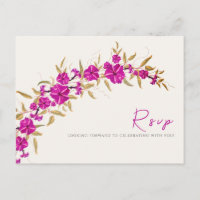 Purple Wild Trumpet Vine Flower Garden Wedding