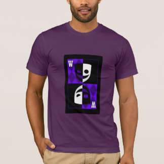 Purple Wildcard Poker Diamonds Inspired Custom Tee