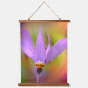 Purple Wildflower  Hanging Tapestry