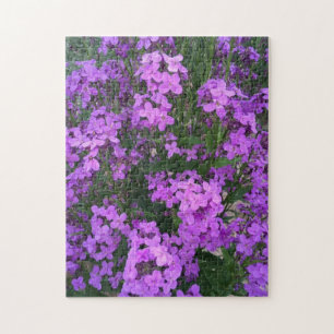 Purple Wildflowers Jigsaw Puzzle