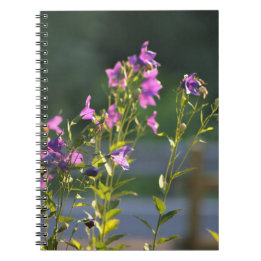 Purple Wildflowers Notebook