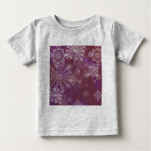 Purple Winter Baby T-Shirt