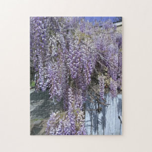 Purple Wisteria Jigsaw Puzzle
