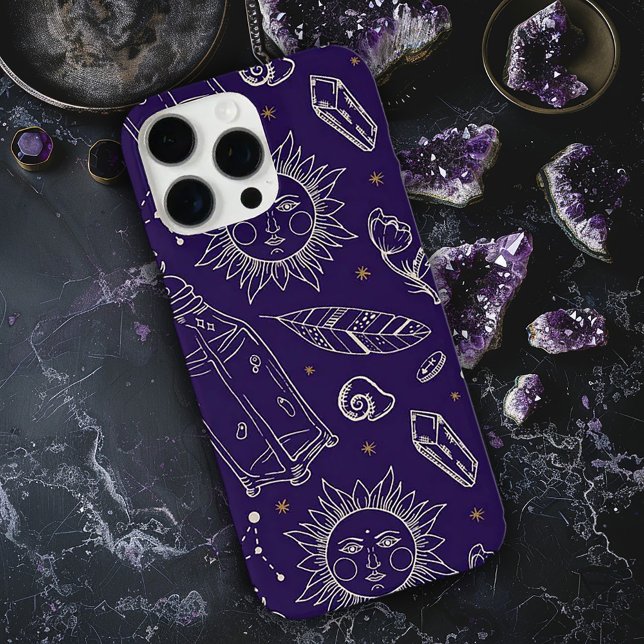 Purple Witchy iPhone 16 Pro Max Case (Creator Uploaded)