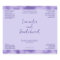 Purple with purple foil cosmetics bottle label