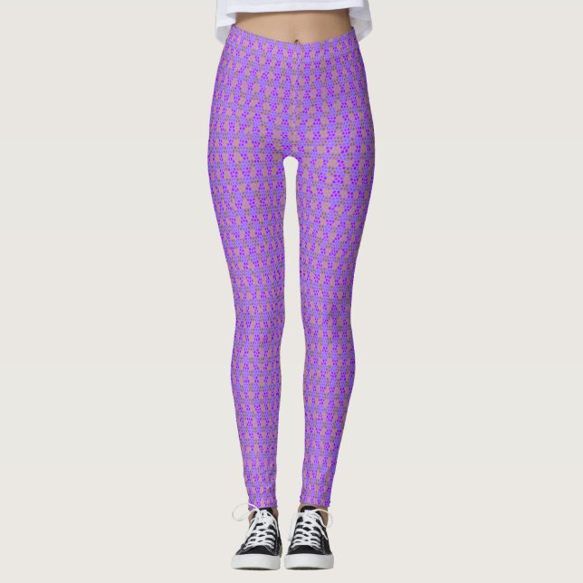 Purple Women's Leggings (Front)