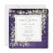 Purple Wood String Lights Greenery Bridal Shower