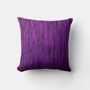 Purple Woodgrain Cushion