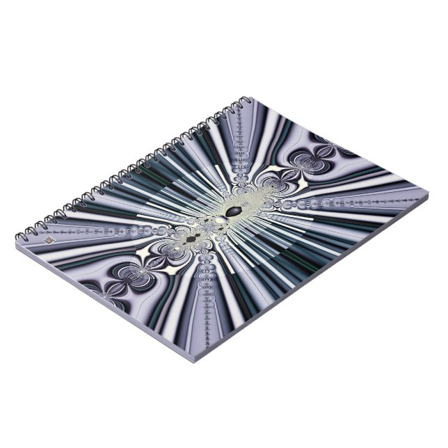 Purple World Spiral Notebook (Left Side)