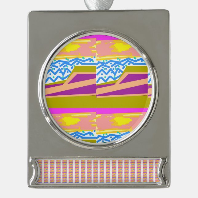 Purple Yacht Ornament (Front)