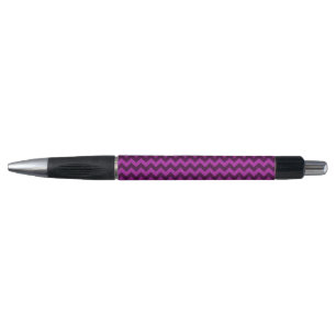 Purple Zig Zag Glitter