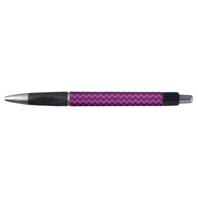 Purple Zig Zag Glitter (Front)