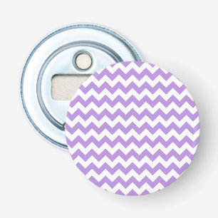 Purple Zigzag, Purple Chevron, Geometric Pattern Bottle Opener