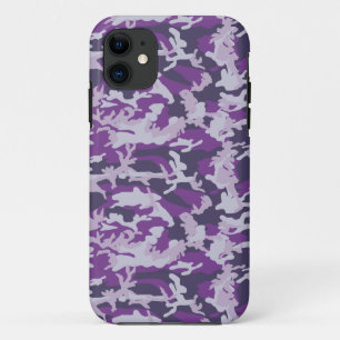 PurpleBerry Camo Pattern Case-Mate iPhone Case