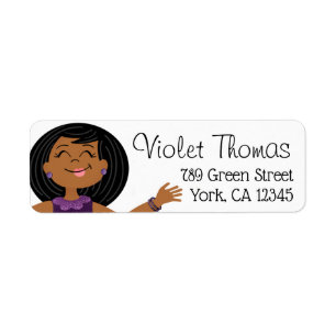 PurpleGlitzy Party Girl