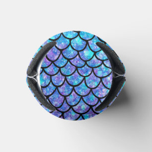 Purples & Blues Mermaid scales Can Cooler