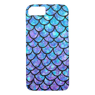 Purples & Blues Mermaid scales Case-Mate iPhone Case