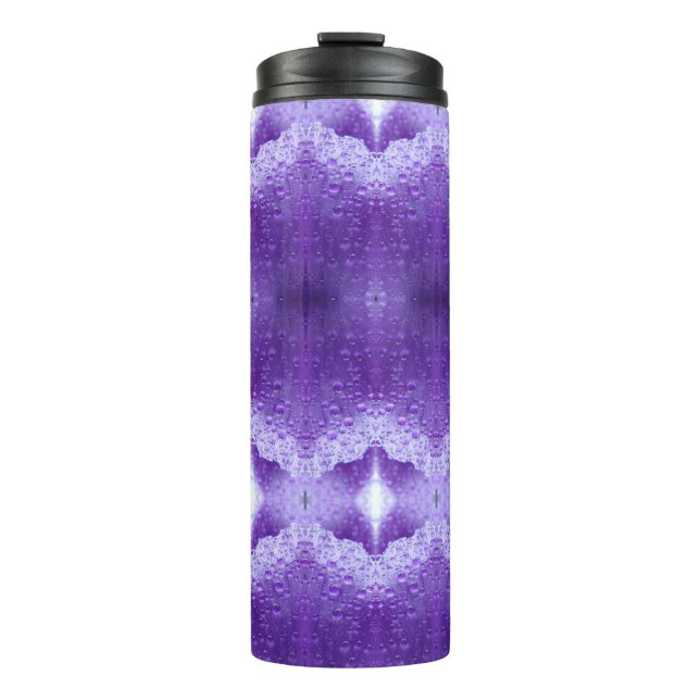 Purples Ikat Thermal Tumbler (Front)