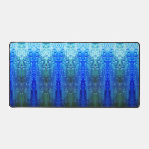 Purples Ikat X GL Desk Mat
