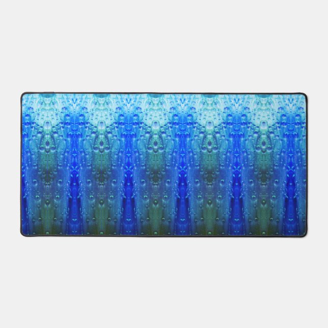 Purples Ikat X GL Desk Mat (Front)