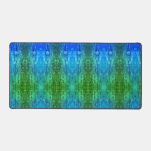 Purples X GL Ikat 5 Desk Mat