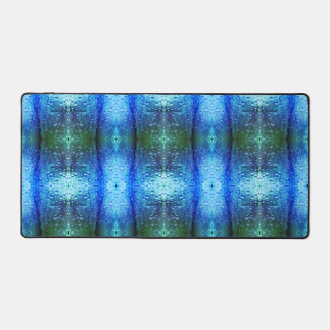 Purples X GL Ikat Too  Desk Mat (Front)