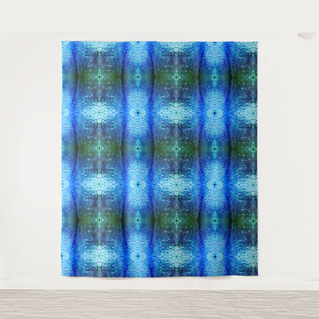 Purples X GL Ikat Too  Tapestry (Front)