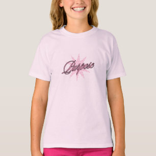 Purpose Minimal Script Aesthetic Motivational T-Shirt