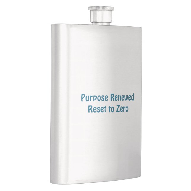 Purpose Renewed, Reset to Zero Classic Flask (Right)