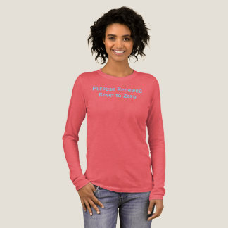 Purpose Renewed, Reset to Zero T-Shirt Tri-Blend Shirt