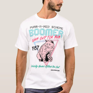 Purr-a-Mid Scheme Boomer: Light Coloured Tees