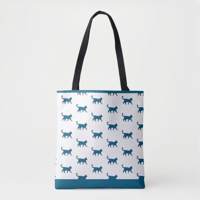 "PURR BABY" ORIGINAL SHOULDER TOTE BAG (Front)