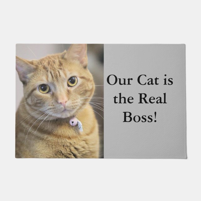 Purr Doormat (Front)