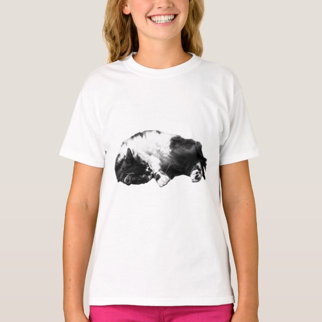 Purr-Drift in Fall Quiet T-Shirt (Front)