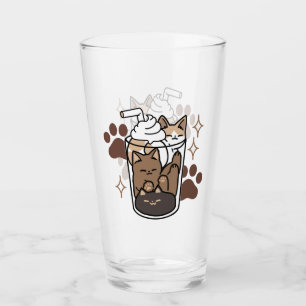 Purr-fect Blend: Coffee Design for Cat & Coffee Glass