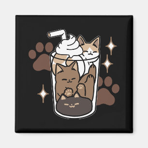 Purr-fect Blend: Coffee Design for Cat & Coffee Magnet