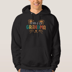 Purr-fect Cat Grandma Cats Lover T-Shirt Hoodie
