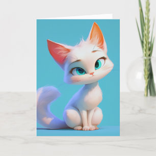 Purr-fect Elegance Holiday Card