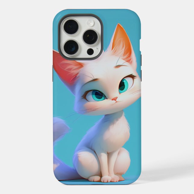 Purr-fect Elegance iPhone Case (Back)