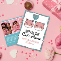 Purr-fect Love Cat's Meow Galentine's Day