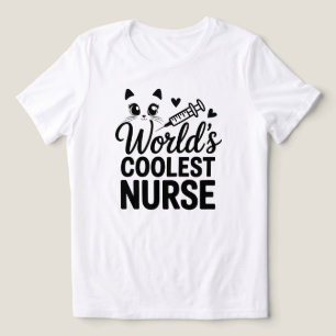 Purr-fect Nurse Tee – For Cat-Loving Healthcare He